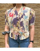 Vintage printed top M