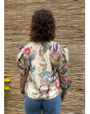 Vintage printed top M