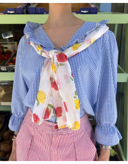 Vintage plaid top XL
