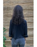 Vintage linen shirt M