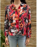 Vintage printed shirt L
