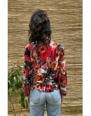 Vintage printed shirt L