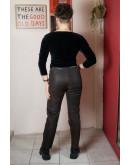 Vintage velvet top M