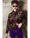 Vintage velvet top XL