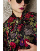 Vintage velvet top XL