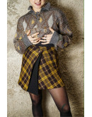 Vintage μάλλινη φούστα S-Μ