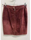 Vintage suede φούστα M