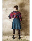 Vintage suede φούστα M-L