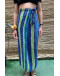 Vintage εμπριμέ wrap φούστα maxi M