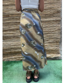 Vintage φλοράλ wrap φούστα maxi 