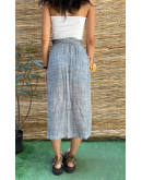 Vintage wrap φούστα midi M