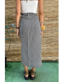 Vintage φλοράλ wrap φούστα maxi 
