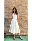 Vintage wrap φούστα midi 