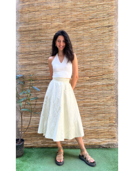 Vintage wrap φούστα midi 