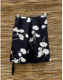 Vintage φλοράλ wrap φούστα mini 