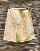 Vintage φλοράλ wrap φούστα mini 