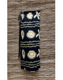 Vintage εμπριμέ wrap φούστα maxi 