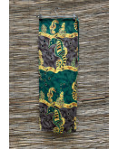 Vintage εμπριμέ wrap φούστα maxi 