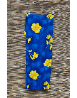Vintage φλοράλ wrap φούστα maxi 