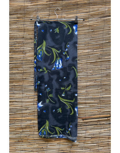 Vintage φλοράλ wrap φούστα midi 