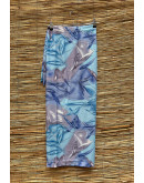 Vintage εμπριμέ wrap φούστα maxi 