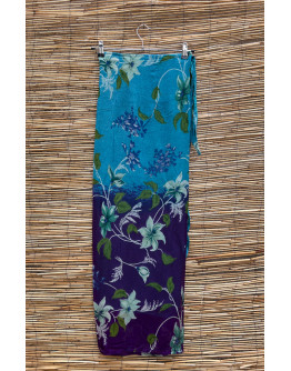 Vintage φλοράλ wrap φούστα maxi 