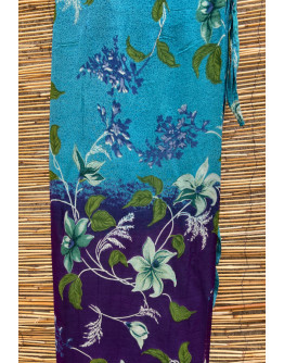 Vintage φλοράλ wrap φούστα maxi 