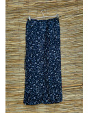 Vintage εμπριμέ  wrap φούστα maxi L