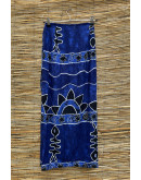 Vintage εμπριμέ wrap φούστα maxi 