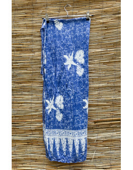 Vintage εμπριμέ wrap φούστα maxi 