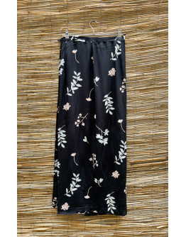 Vintage φλοράλ wrap φούστα maxi 5XL