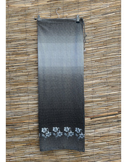 Vintage πουά wrap φούστα maxi