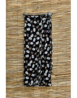 Vintage φλοράλ wrap φούστα midi 