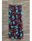 Vintage φλοράλ wrap φούστα maxi 