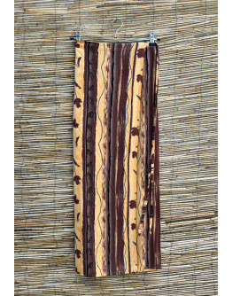 Vintage εμπριμέ wrap φούστα maxi 
