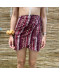 Vintage printed wrap skirt mini