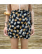 Vintage floral wrap skirt mini