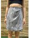 Vintage floral wrap skirt mini