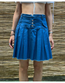 Vintage denim φούστα mini L