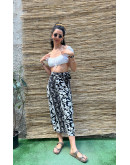 Vintage printed wrap skirt midi