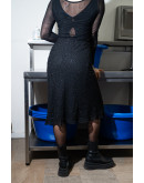 Vintage skirt with embroidery details M