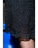 Vintage skirt with embroidery details M