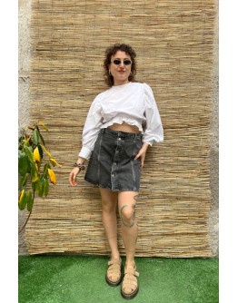 Vintage denim φούστα mini S