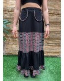 Vintage φλοράλ φούστα maxi L