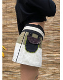 Vintage Y2K wrap φούστα mini M-L