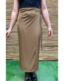 Vintage wrap φούστα midi 