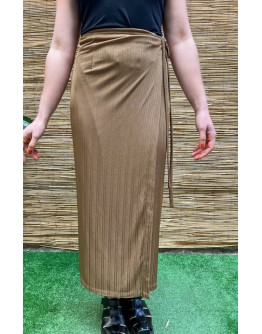 Vintage wrap φούστα midi 