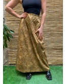 Vintage εμπριμέ φούστα maxi L
