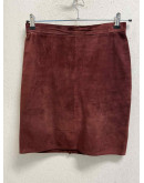Vintage suede φούστα M