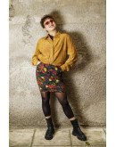 Vintage βελούδινη φούστα S